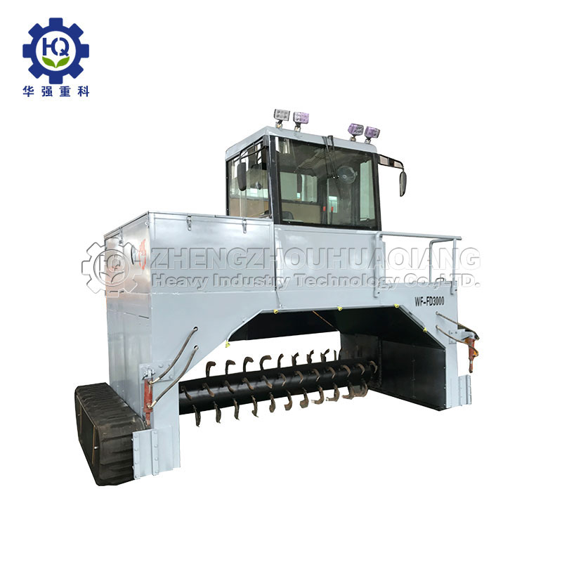 履帶式翻堆機(jī)怎么進(jìn)行翻堆作業(yè)